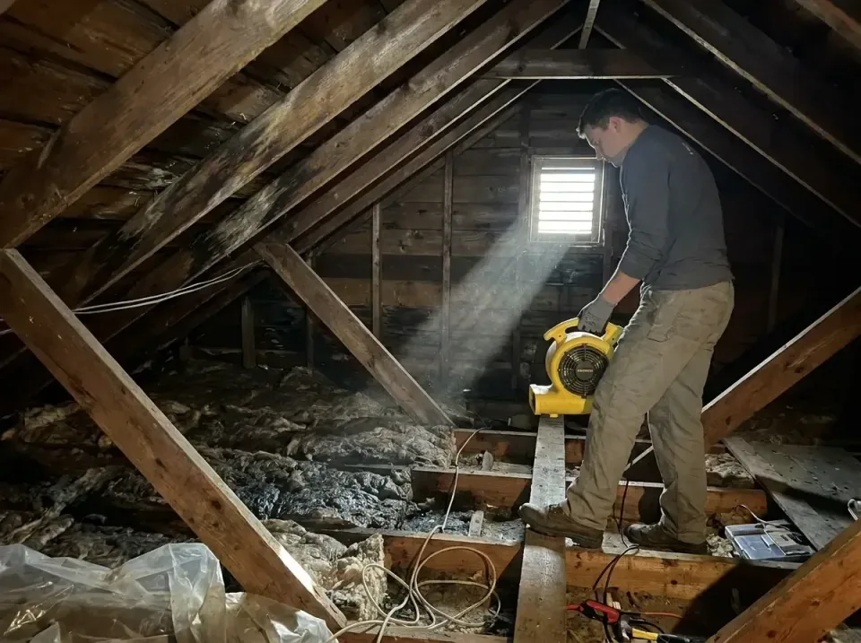 attic-water-damage-drying-proc-007 — frequently asked questions, Emergency Water Extraction & 24/7 Flood Response in Paulsbo…